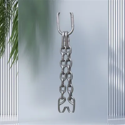 Подъемное кольцо из марганцевой стали с одной опорой и несколькими опорами Двойной крюк Цепь с четырьмя крюками